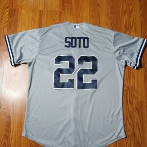 New York Yankees NIKE Juan Soto Road World Series Jersey Men's XL